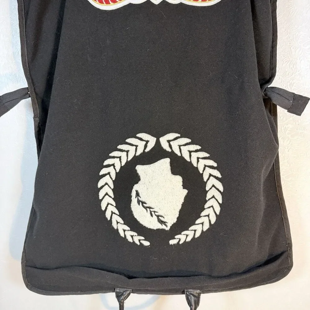 Jeff Hamilton x Caesars Palace Black Wool Garment Bag